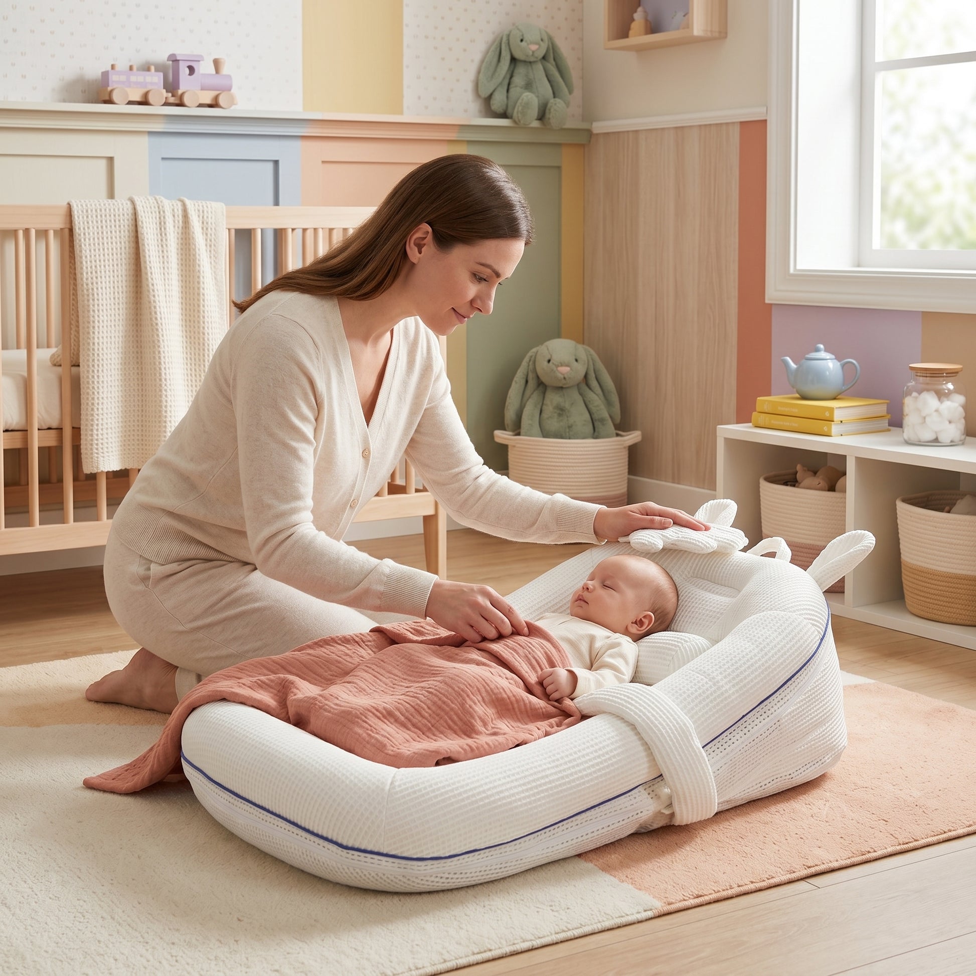 Little Manta Inclined Baby Bed Crib