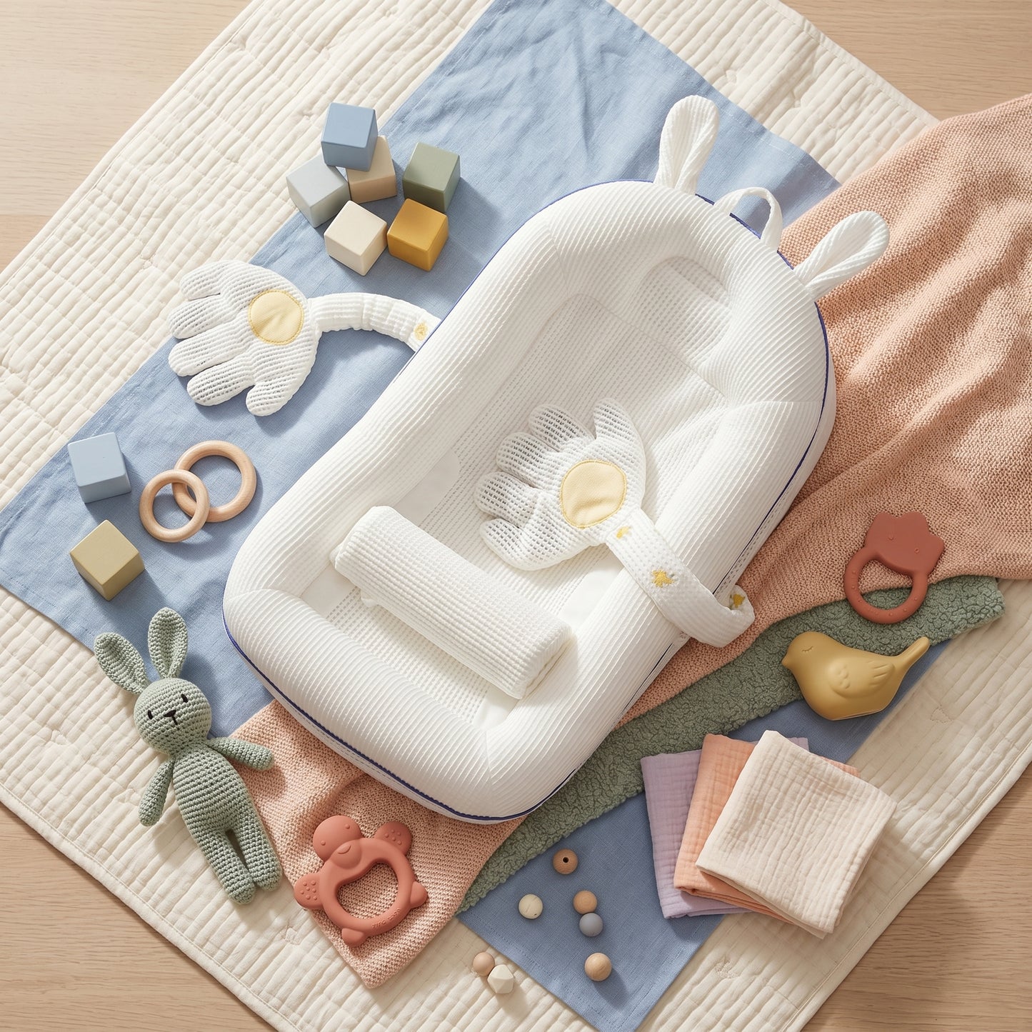 Little Manta Inclined Baby Bed Crib