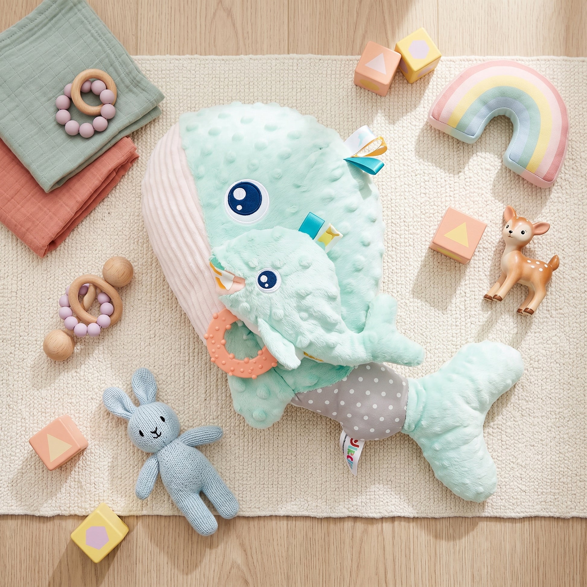 Little Manta Lobster Patting Sleep Toy