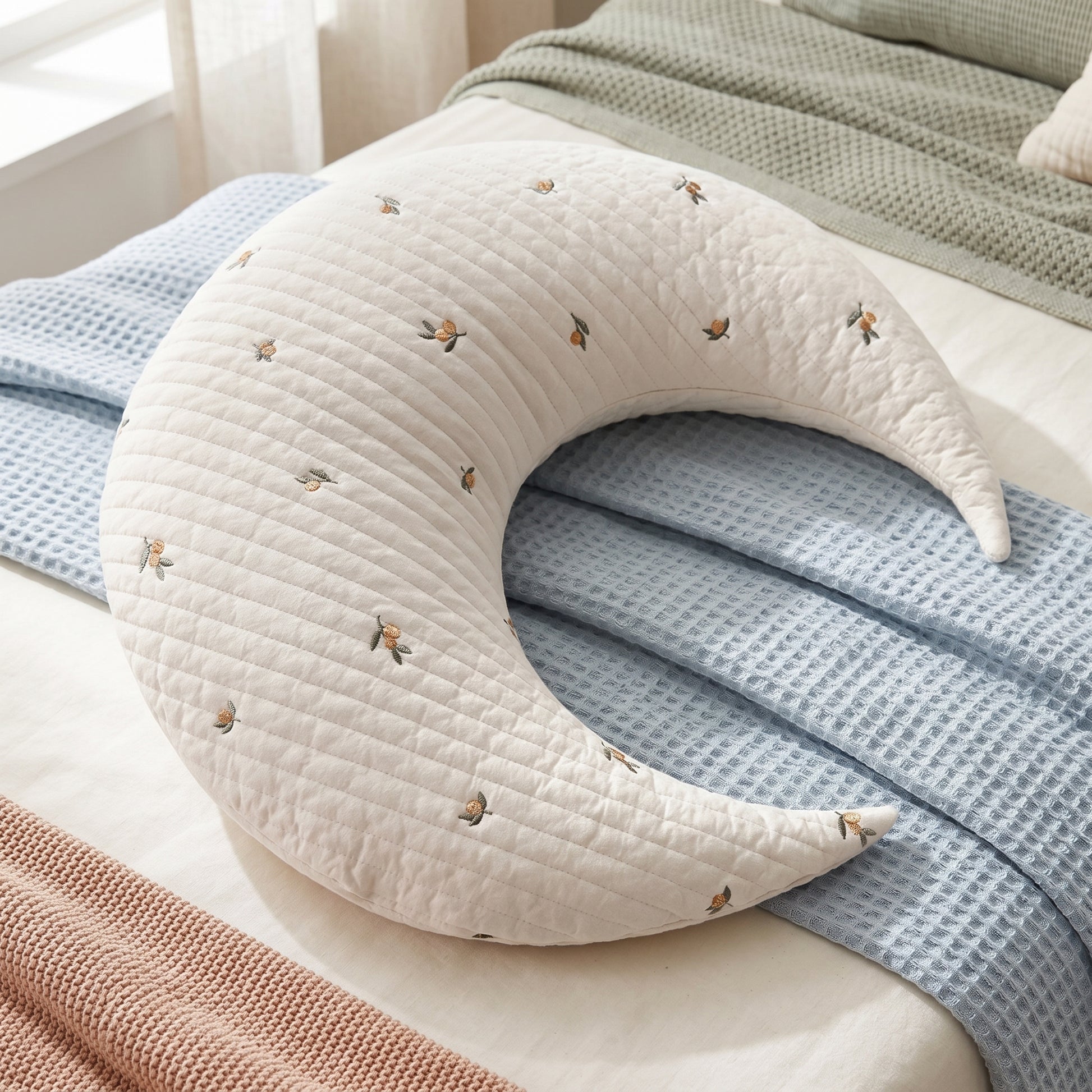 Little Manta Moon Hypoallergenic Pillow