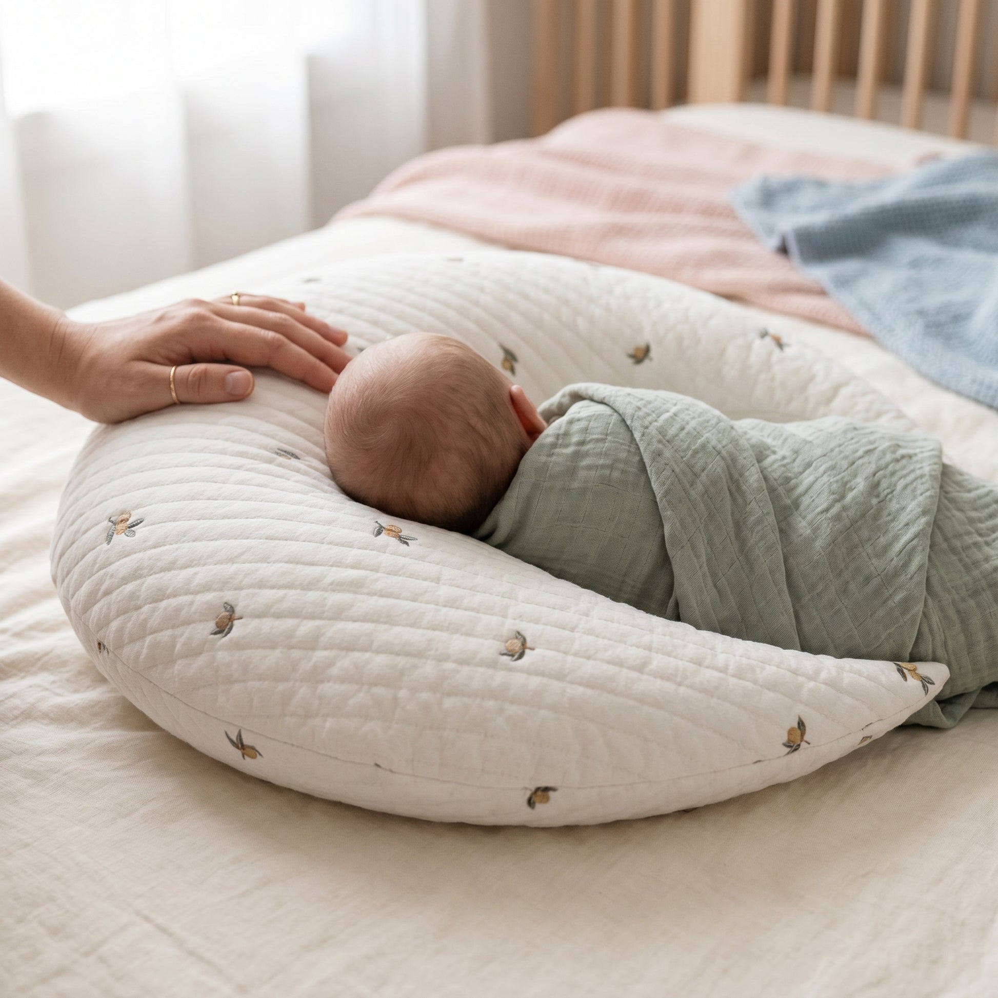 Little Manta Moon Hypoallergenic Pillow