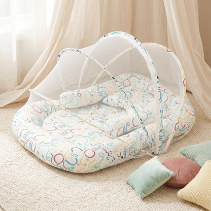 Little Manta Mosquito Net Portable Baby Crib