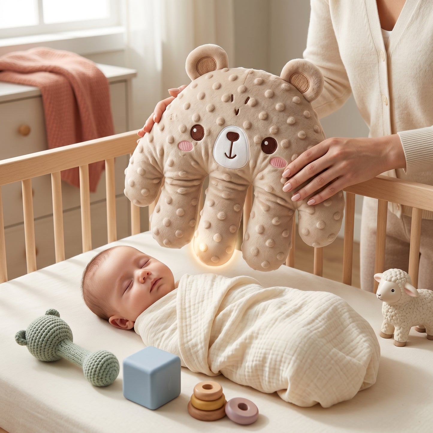 Little Manta Patting Sleep Soother Pillow