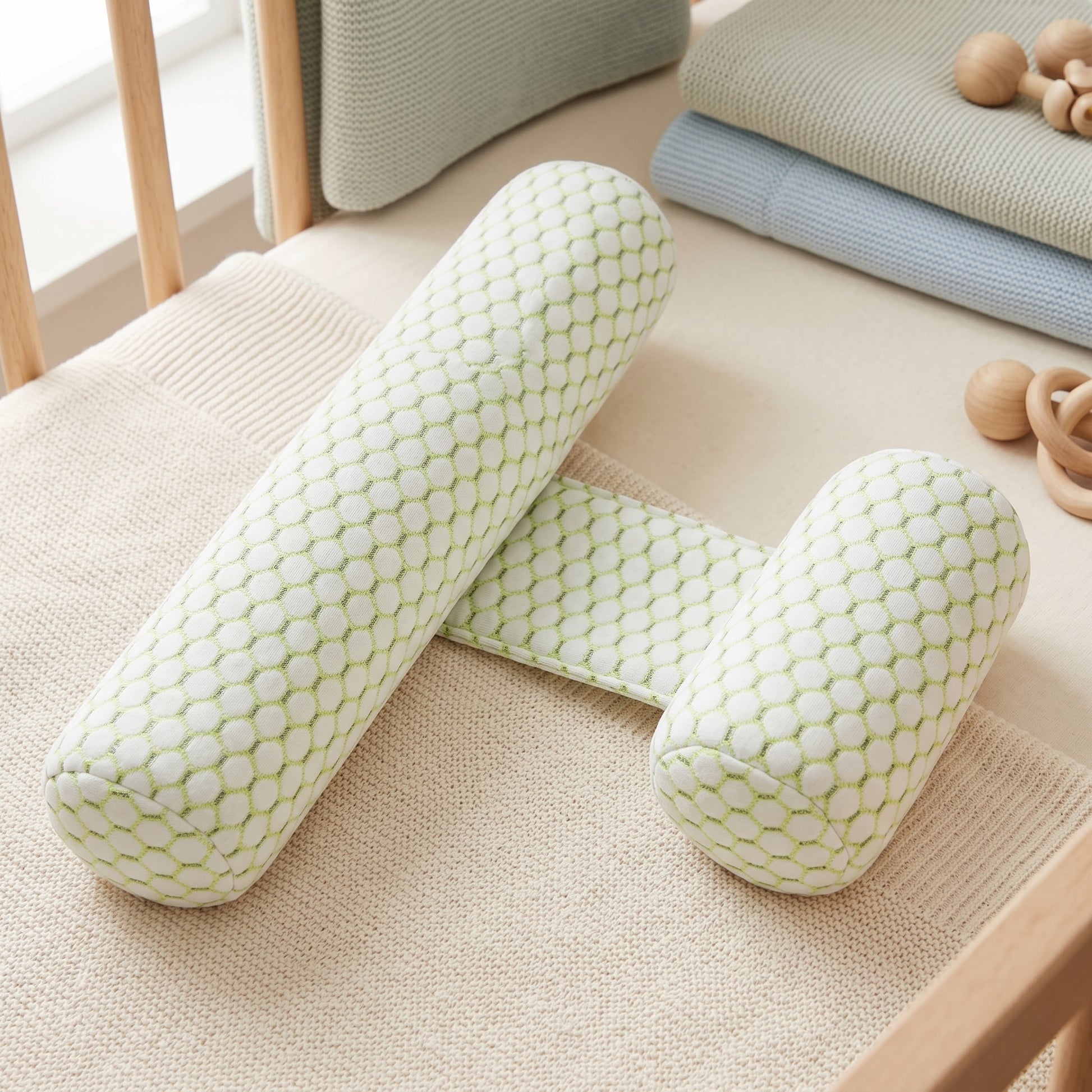 Little Manta Side Sleep Positioner Bolster Pillow