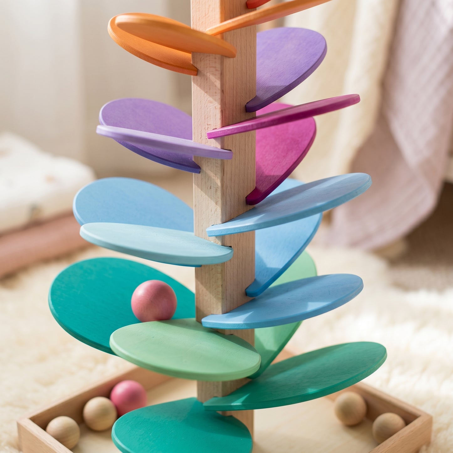 Little Manta Wooden Rain Sound Tower
