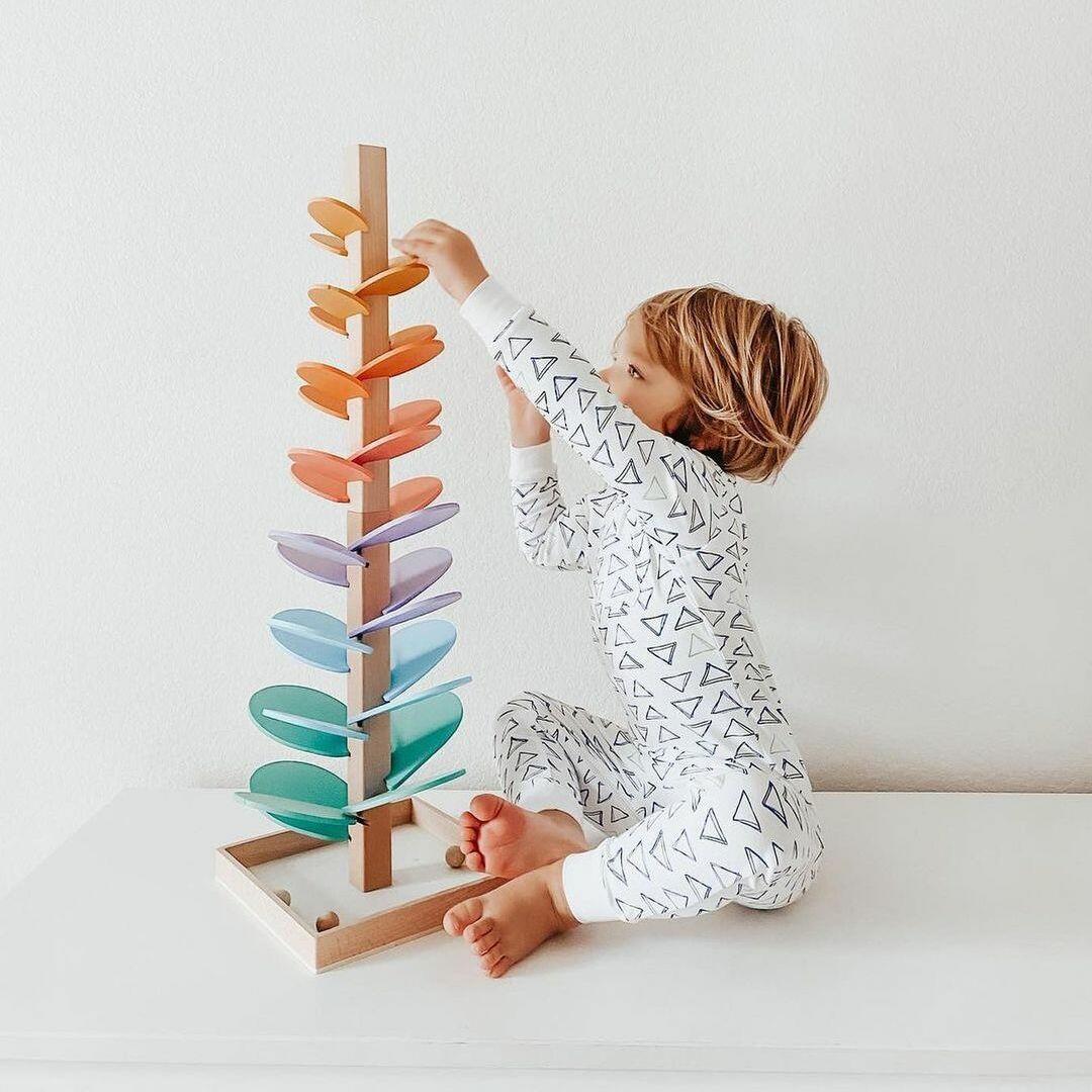 Little Manta Wooden Rain Sound Tower