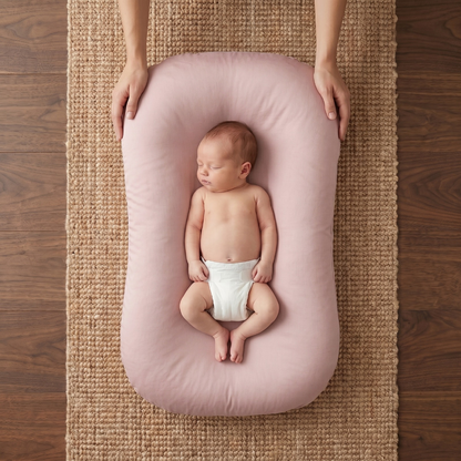 Little Manta Pastel Baby Lounger Pillow