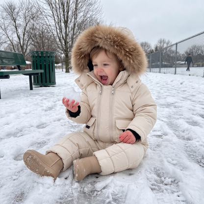 Little Manta Puffer Jacket Set