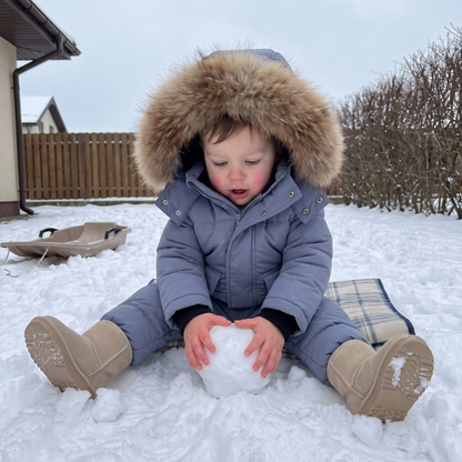 Little Manta Puffer Jacket Set