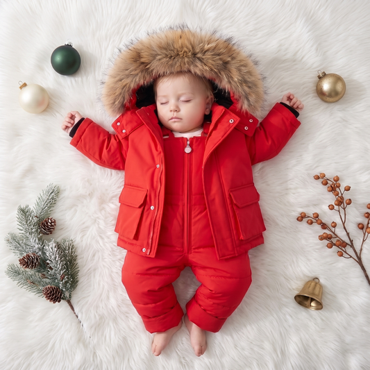 Little Manta Baby Puffer Jacket Set