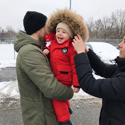 Little Manta Puffer Jacket Set