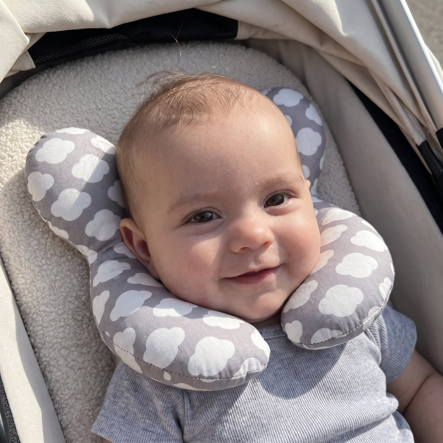 Little Manta Baby Travel Pillow