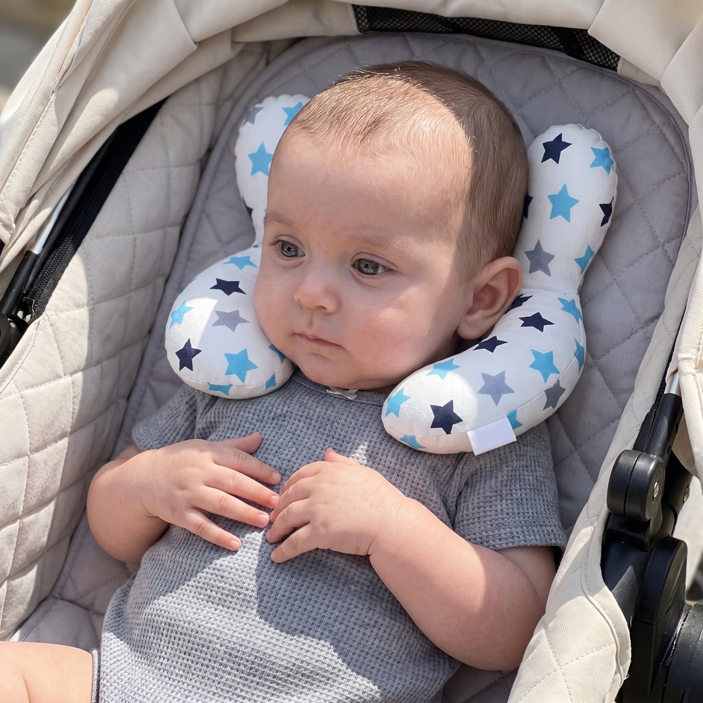 Little Manta Baby Travel Pillow
