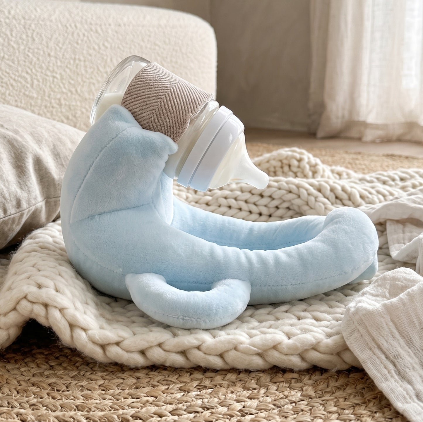 Little Manta Hands Free Baby Bottle Holder