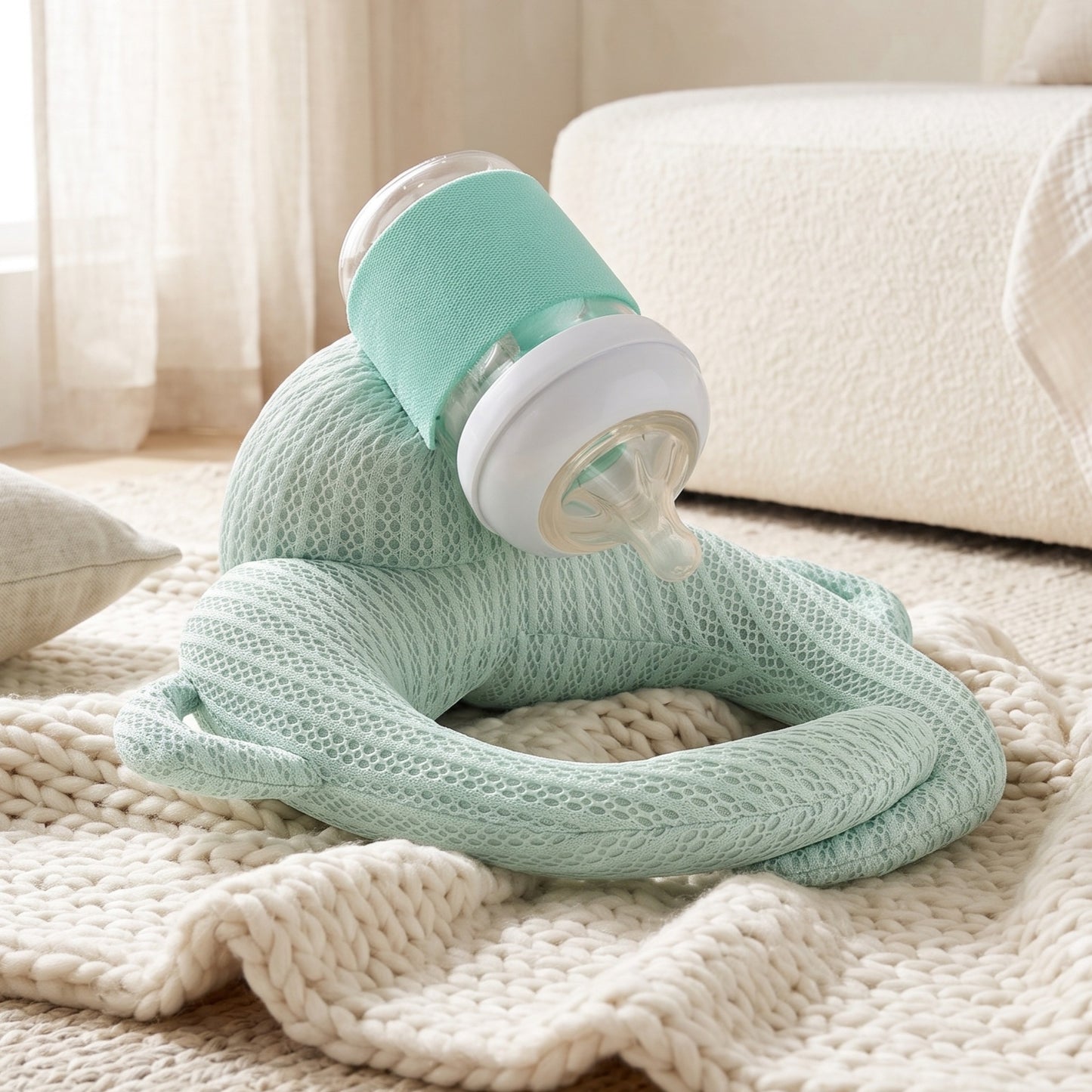 Little Manta Hands Free Baby Bottle Holder