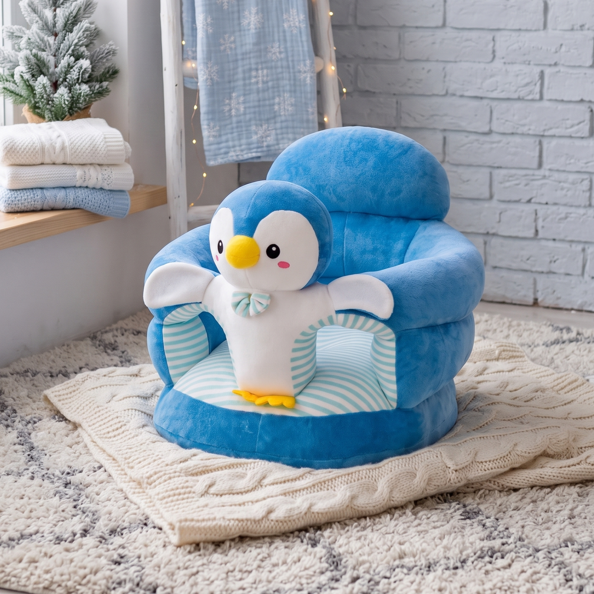 Little Manta Plush Learning Seat