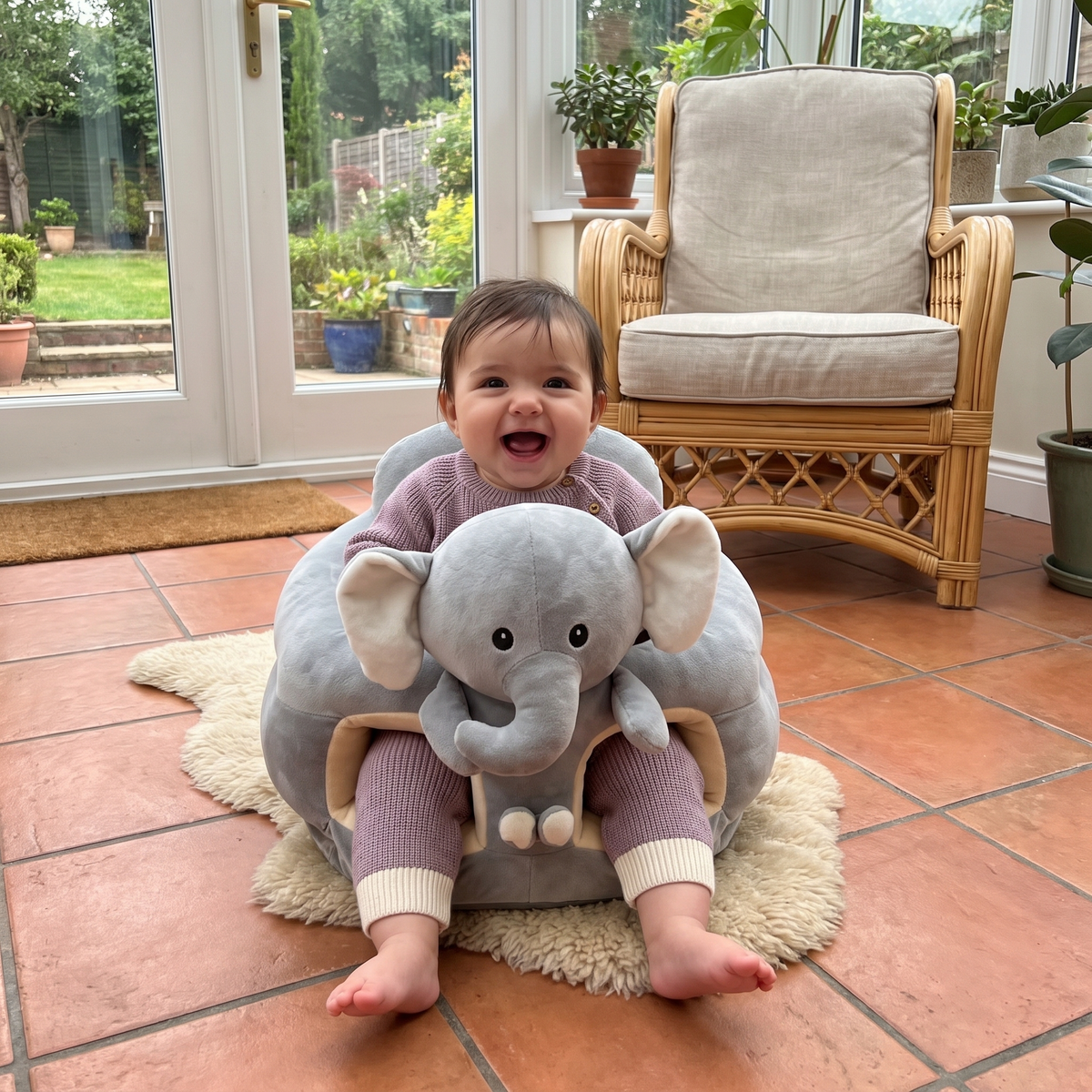Little Manta Plush Learning Seat