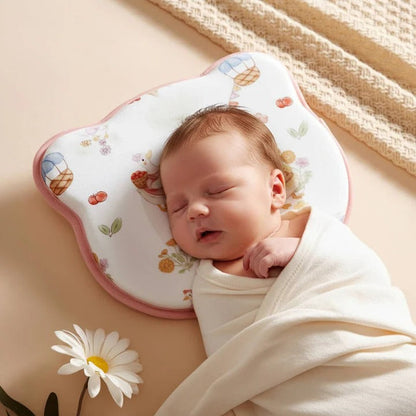Memory Foam Baby Flat Head Pillow