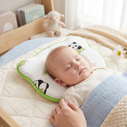 Memory Foam Baby Flat Head Pillow