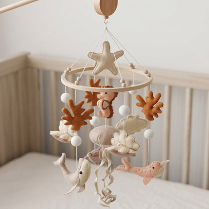 Musical Crib Mobile Set with Arm
