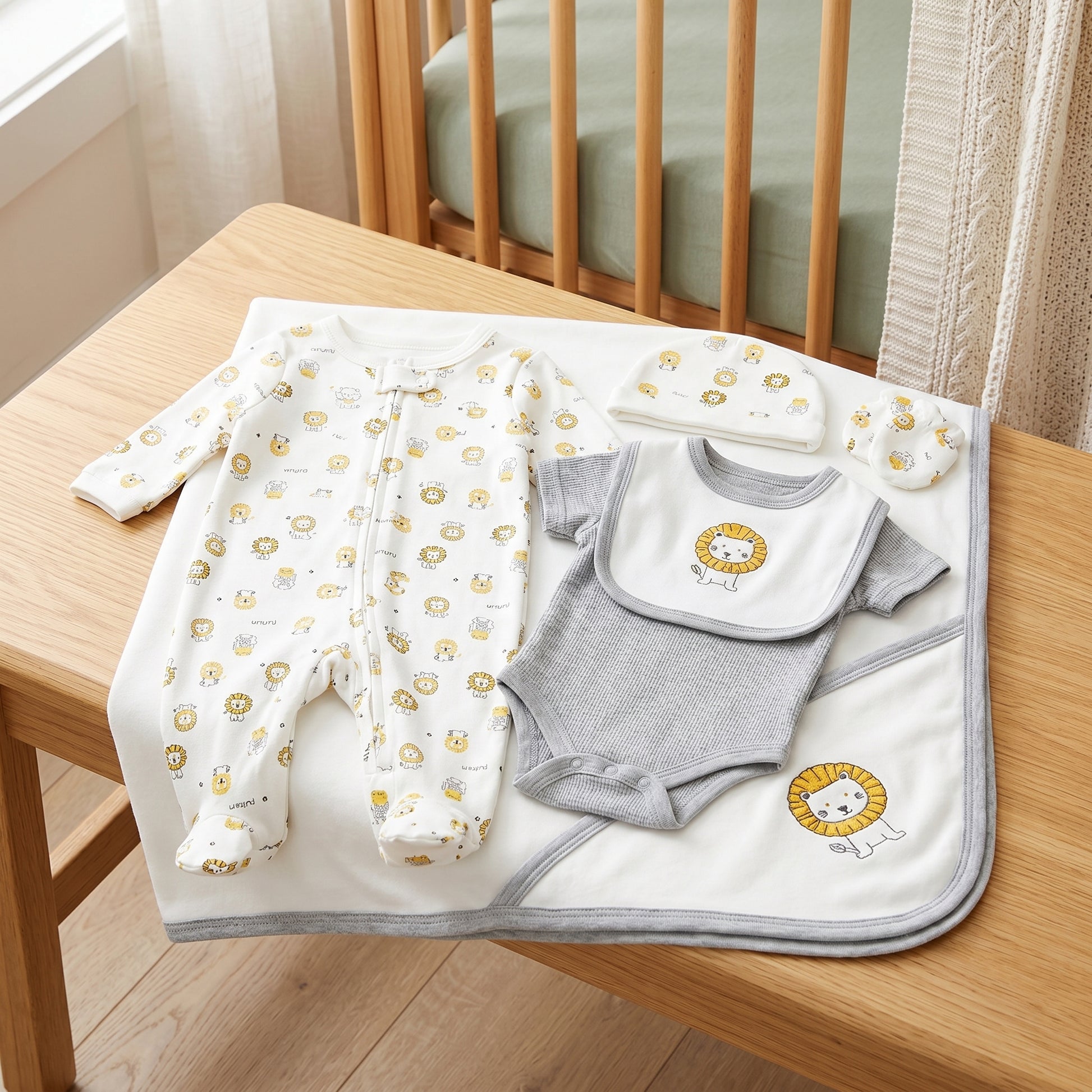 Newborn Baby Shower Gift Kit 6 Pieces