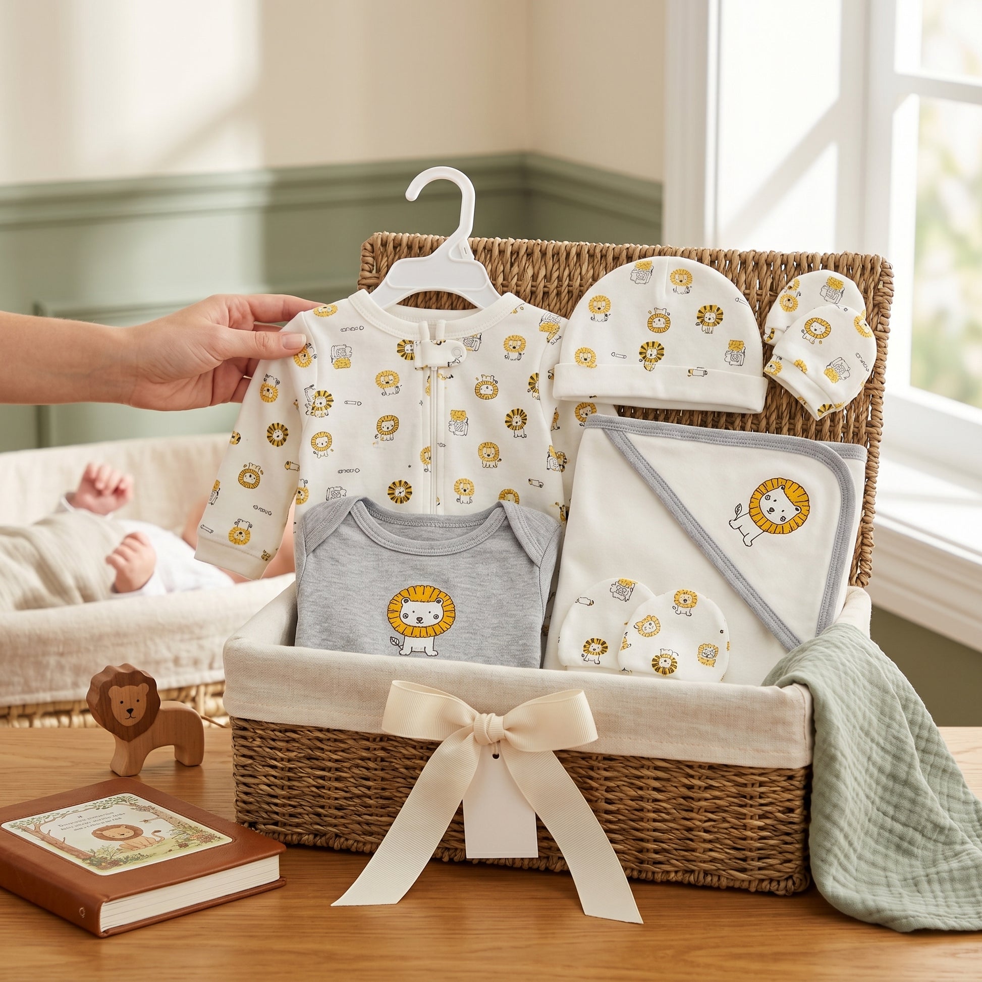 Newborn Baby Shower Gift Kit 6 Pieces