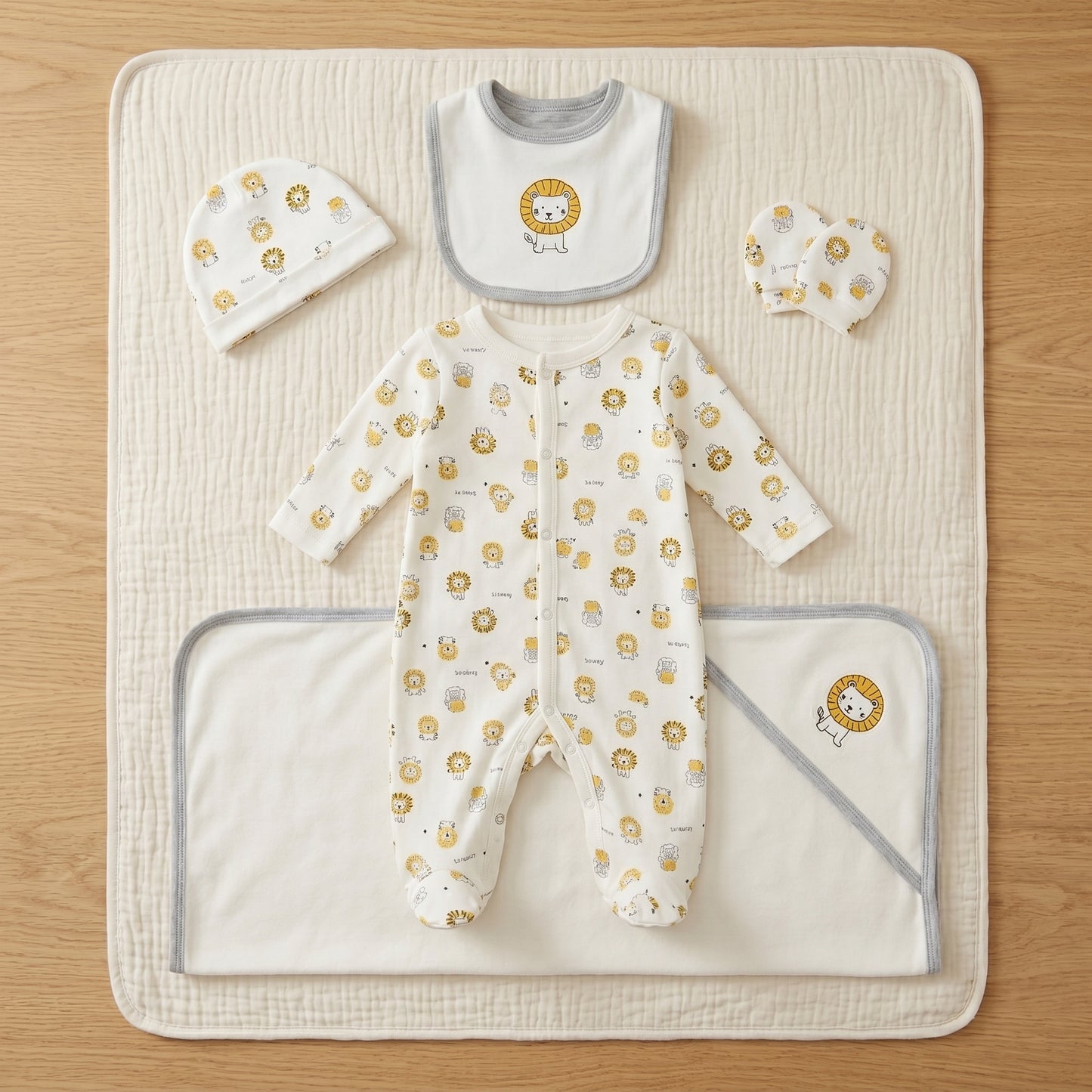 Newborn Baby Shower Gift Kit 6 Pieces