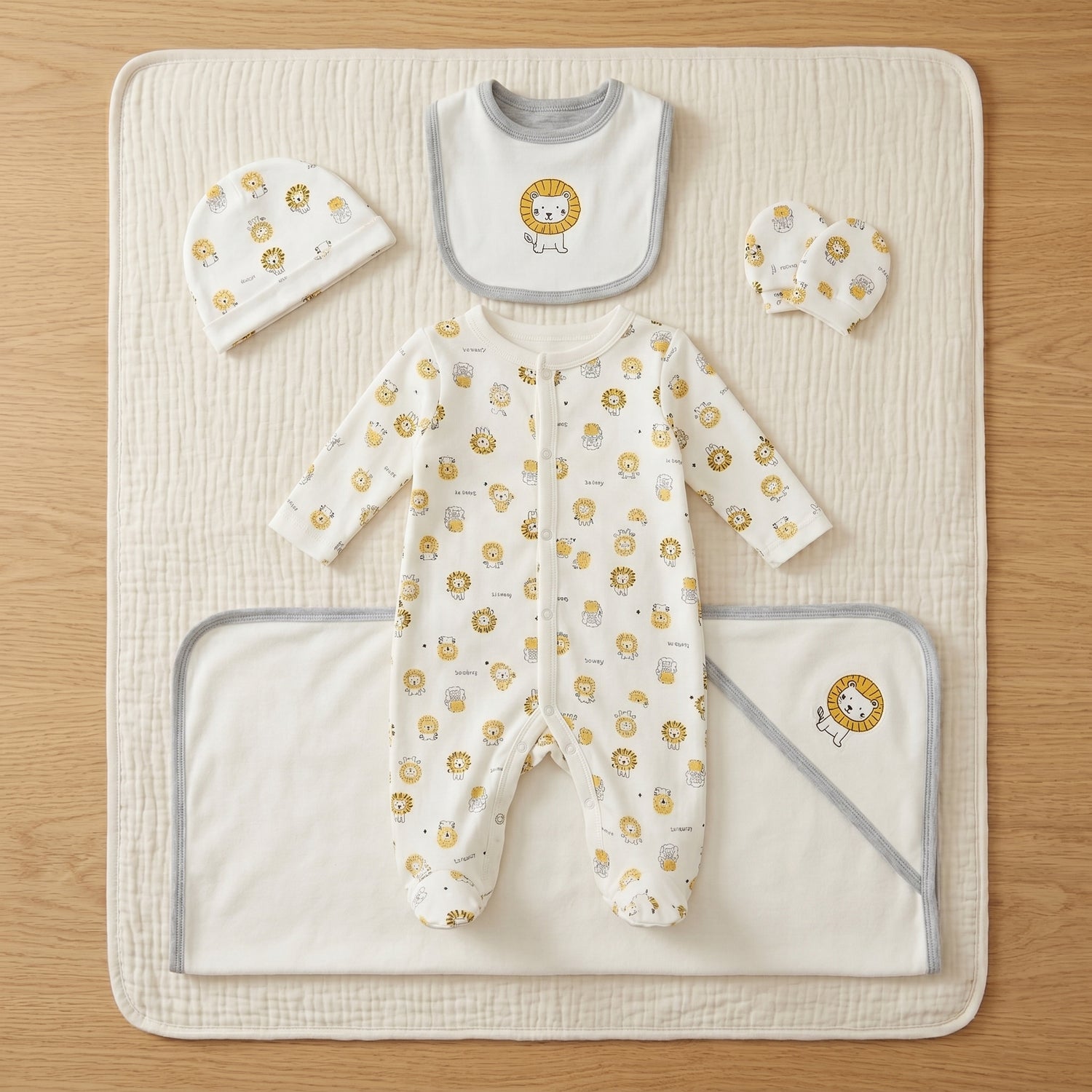Newborn Baby Shower Gift Kit 6 Pieces