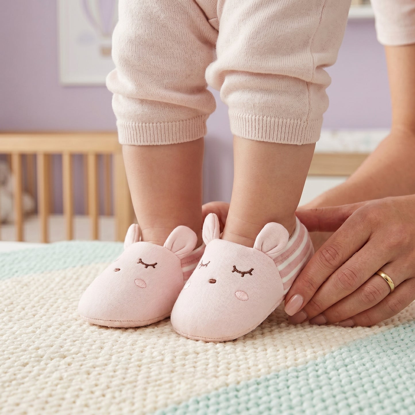 Non Slip First Steps Baby Shoes