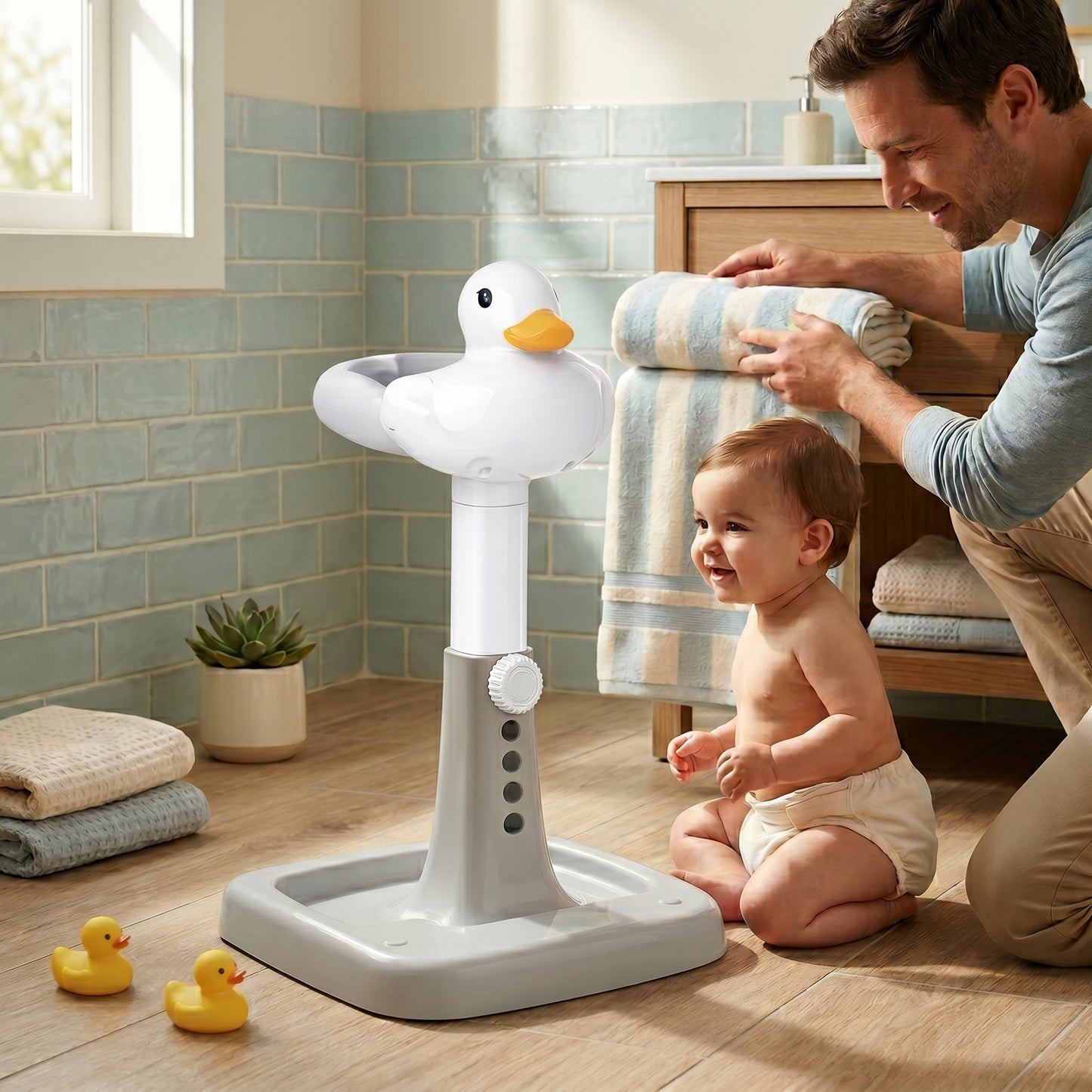 Non-Slip Toddler Bath Support Stand
