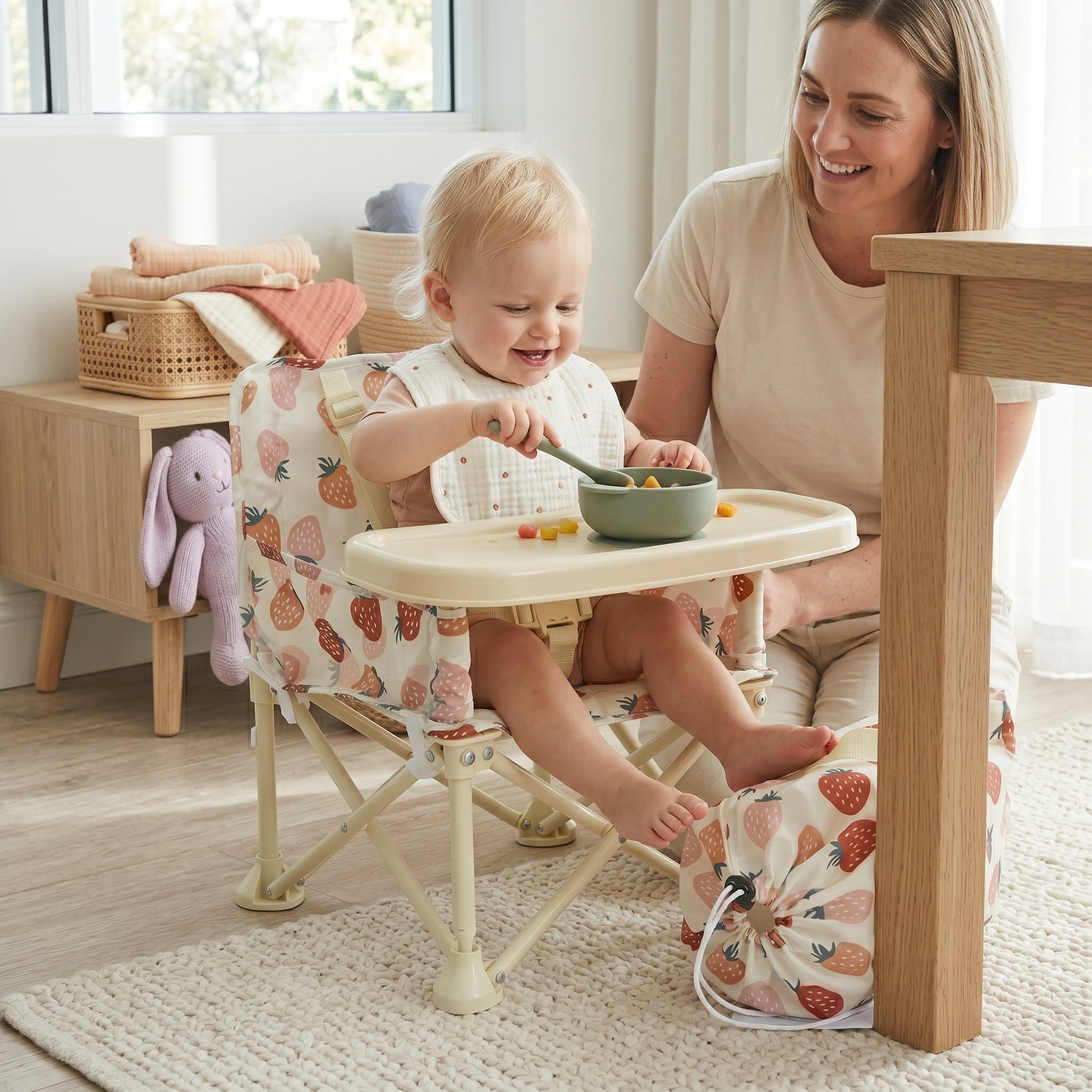 Portable Baby Seat for Outdoor Use