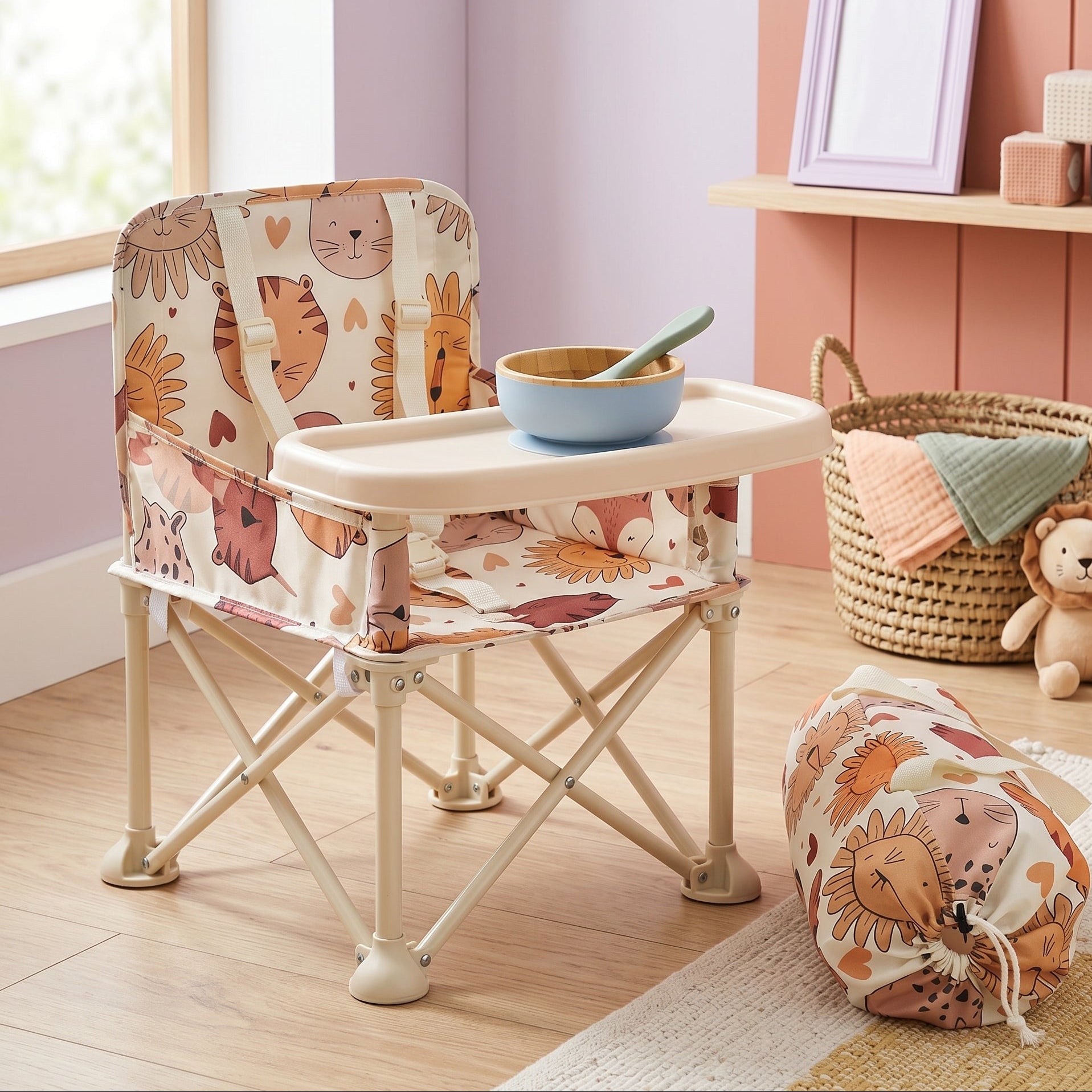 Portable Baby Seat for Outdoor Use