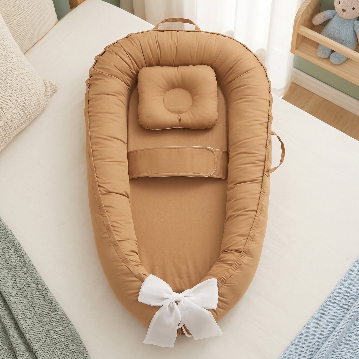 Portable Foldable Winged Newborn Baby Nest