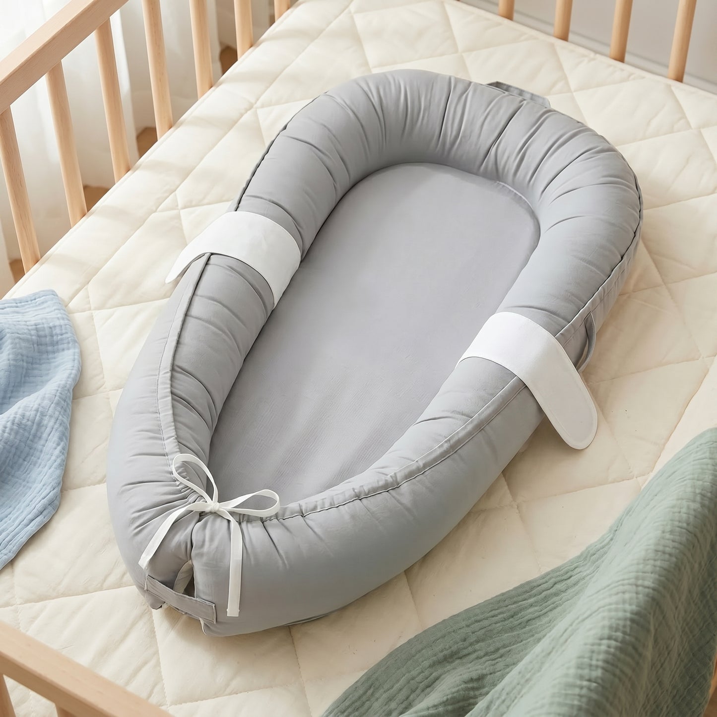 Portable Foldable Winged Newborn Baby Nest