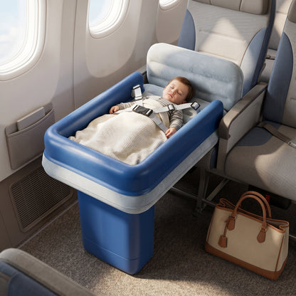 Portable Inflatable Travel Bed for Toddlers