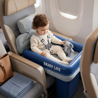 Portable Inflatable Travel Bed for Toddlers