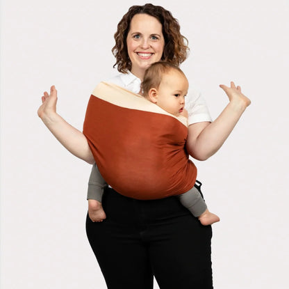 Little Manta Two Tone Baby Wrap Carrier