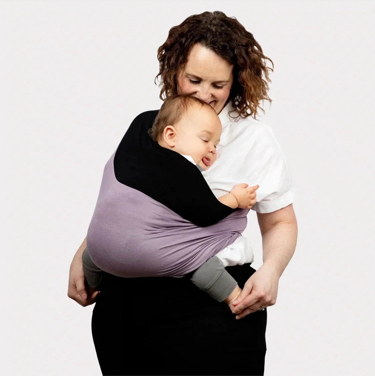Little Manta Two Tone Baby Wrap Carrier