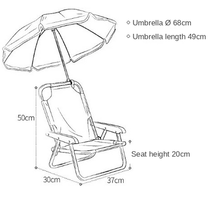 Little Manta Kids Beach Chair