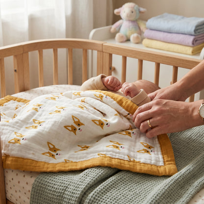 Soft Cotton Baby Blanket