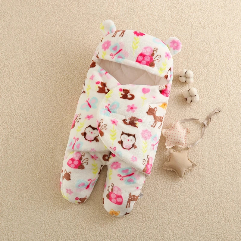 Soft Flannel Baby Sleeping Bag