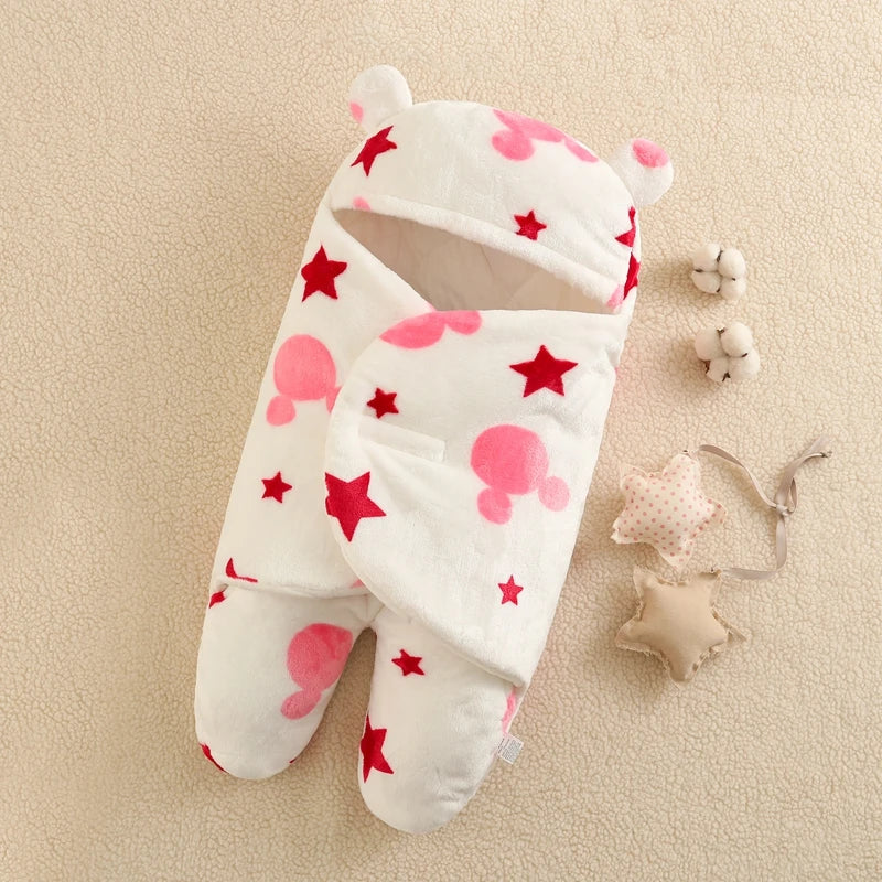 Soft Flannel Baby Sleeping Bag