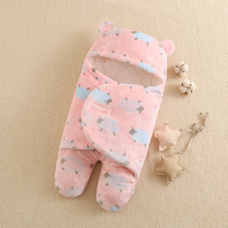 Soft Flannel Baby Sleeping Bag