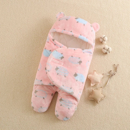 Soft Flannel Baby Sleeping Bag