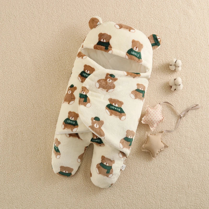 Soft Flannel Baby Sleeping Bag