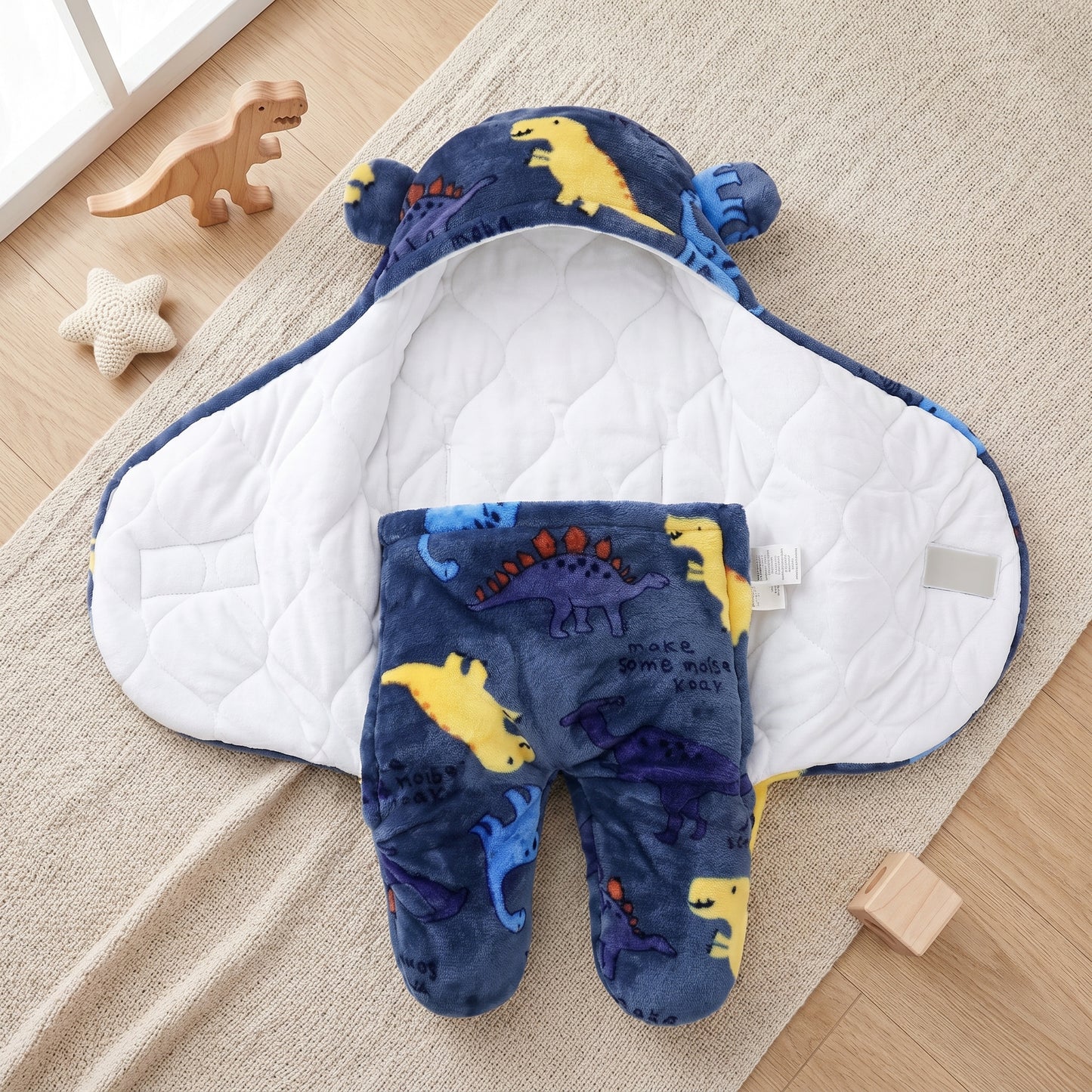 Soft Flannel Baby Sleeping Bag
