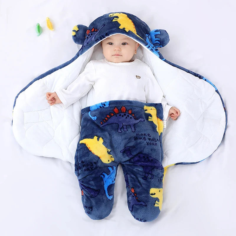 Soft Flannel Baby Sleeping Bag