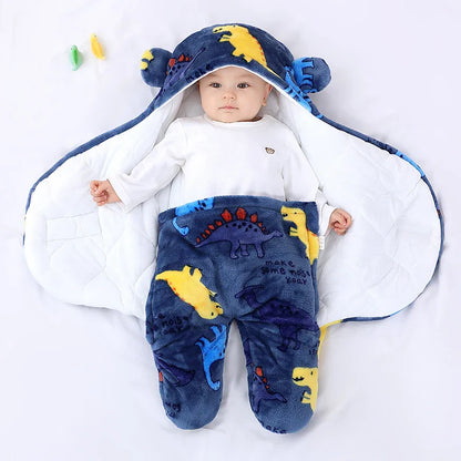 Soft Flannel Baby Sleeping Bag
