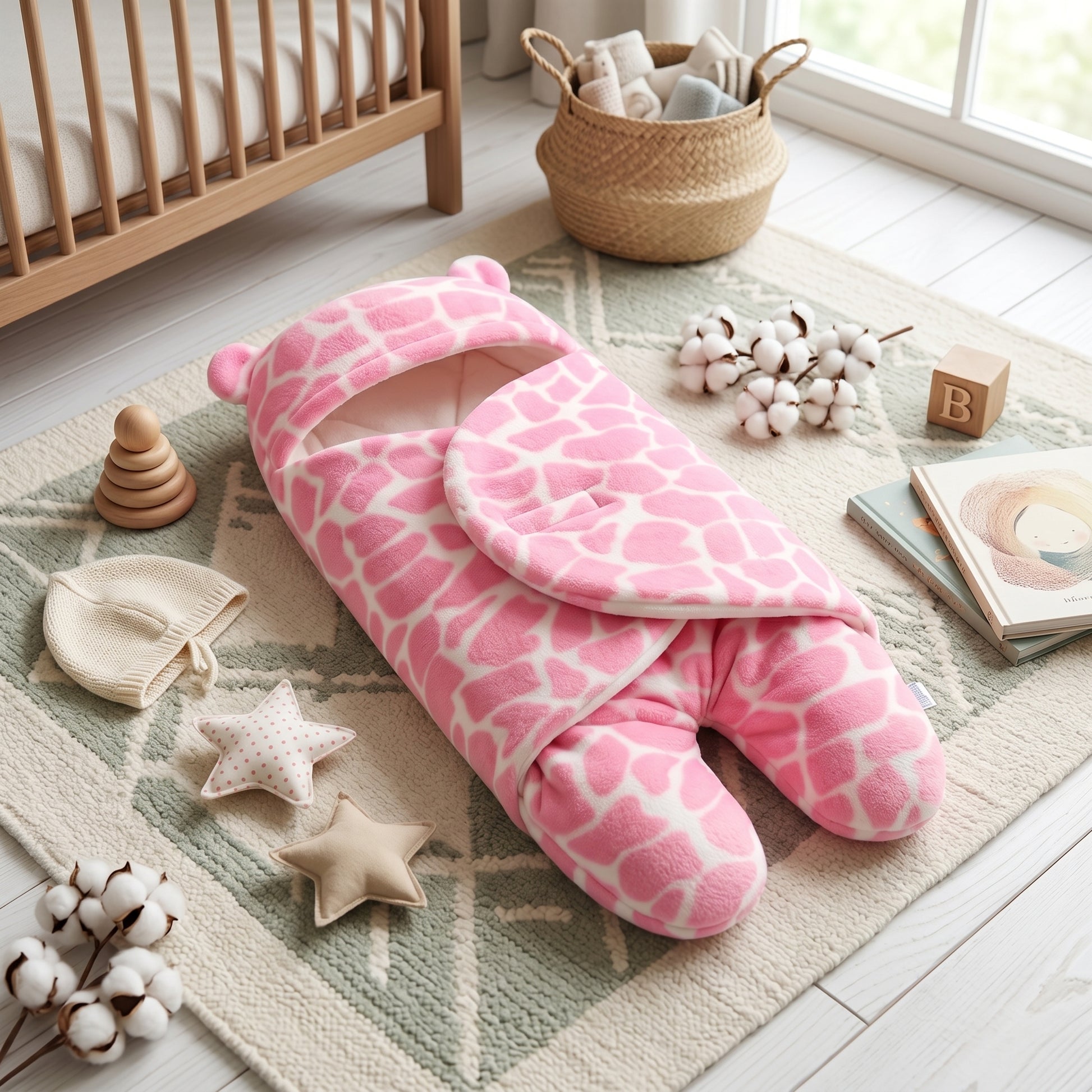 Soft Flannel Baby Sleeping Bag