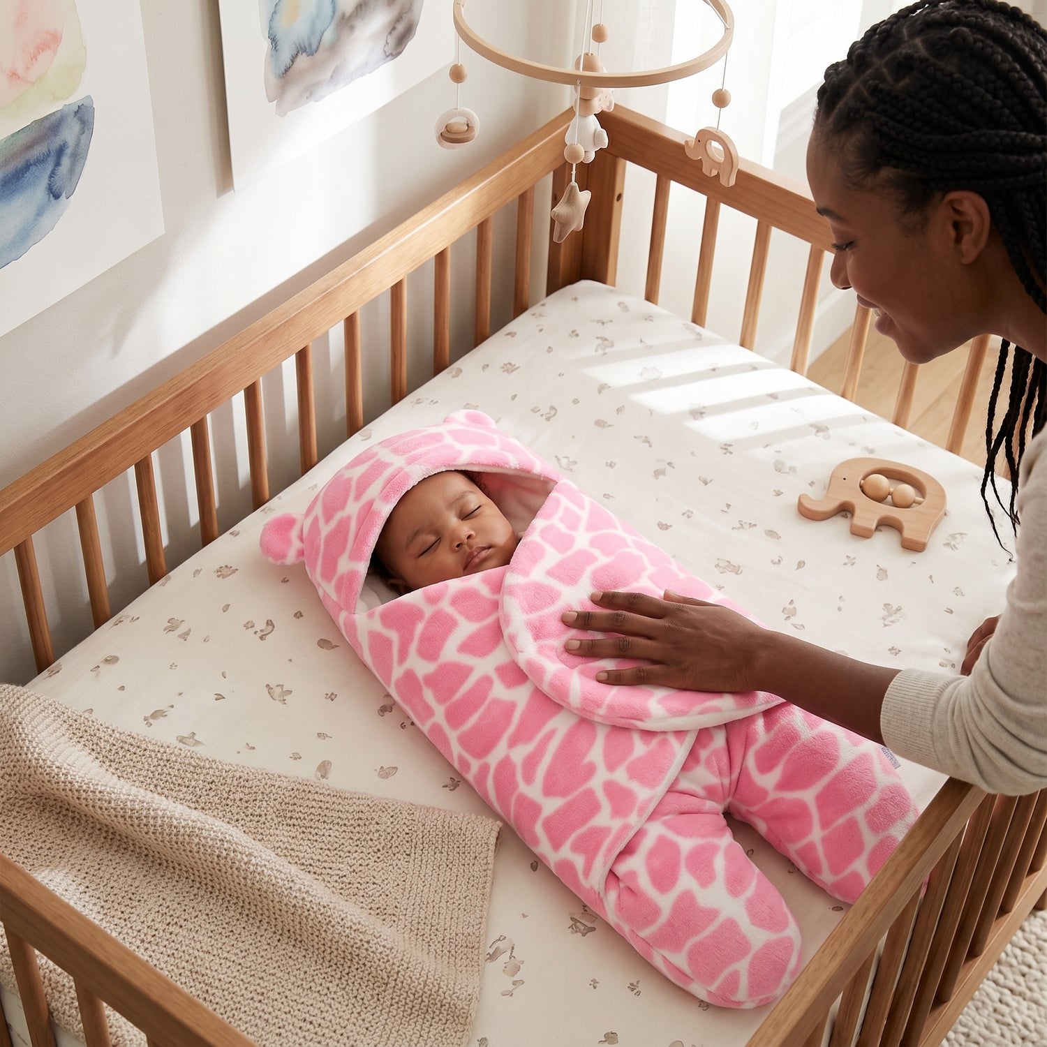 Soft Flannel Baby Sleeping Bag